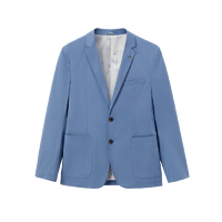HLA 海澜之家 男士西服 HWXAD1D035A 浅蓝 175/96B