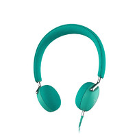 小鸟音响 Q CORE 压耳式头戴式有线耳机 水绿色 3.5mm