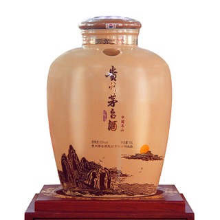 MOUTAI 茅台 贵州茅台酒 中国名山 泰山 53%vol 酱香型白酒 15000ml 坛装