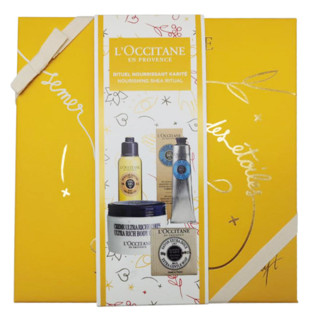 L'OCCITANE 欧舒丹 乳木果圣诞礼盒装 (身体霜200ml+沐浴油75ml+护手霜75ml+香皂50g)