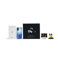 HONOR 荣耀 30 京东定制-上美影“黑猫警长”礼盒版本 5G手机 8GB+128GB 钛空银