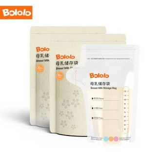 京东PLUS会员：BOLOLO 波咯咯 储奶袋 120ml 60片 +凑单品