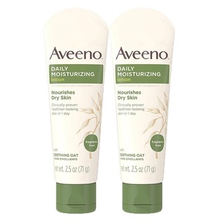 Aveeno 艾维诺 日常保湿乳液 71克/瓶 孕期哺乳期适用两件装