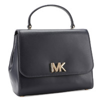 MICHAEL KORS 迈克·科尔斯 MOTT系列 女士皮质斜挎包 30S8GOXS2L ADMIRAL 藏蓝色 中号