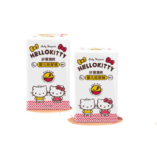 BEINGMATE 贝因美 HelloKitty纤薄清爽婴儿纸尿裤 L码60片