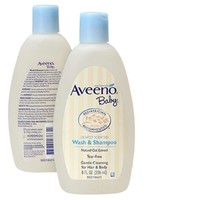 Aveeno 艾维诺 婴儿洗发沐浴二合一 236ml 2件装