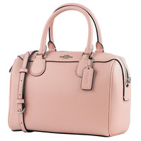 COACH 蔻驰 Bennett系列 女士手提波士顿包 F32202 SVET 浅粉色 小号