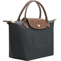 LONGCHAMP 珑骧 Le Pliage系列 ORIGINAL 女士手提包小号 L1621089300 金属灰