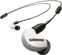SHURE 舒尔 隔音耳机 单动态微喇SE215SPE-W+BT2 SE215