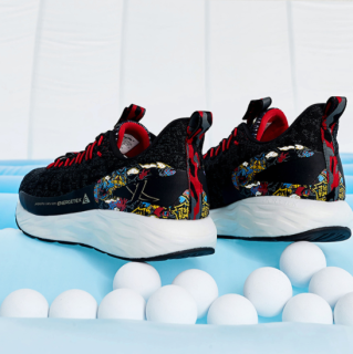 商品xtep 特步 牛转乾坤 男子跑鞋 879119110120 黑红 45