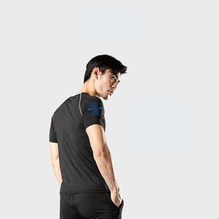 LATIT(运动) 男子运动套装 NZ9001-3JT 黑色 XL 三件套