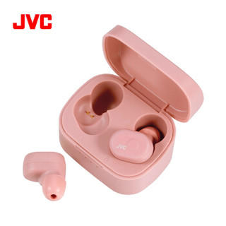 杰伟世（JVC） HA-A10T 真无线蓝牙耳机 运动防水防汗入耳式无线耳机 时尚出街通用耳机 粉色
