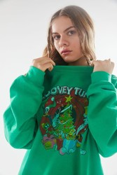 男女同款 Junk Food|Junk Food Looney Tunes Holiday Tree Sweatshirt
