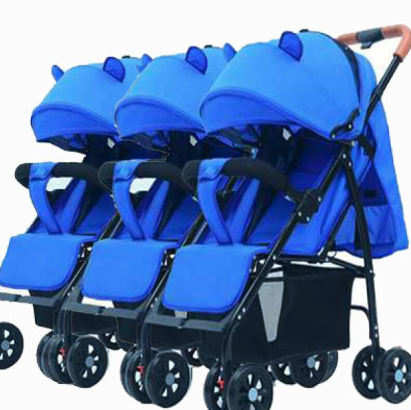 disney 迪士尼 21 三胞胎婴儿推车 宝蓝