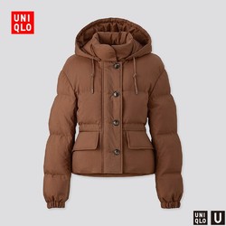 优衣库 女装 夹层连帽外套 431585 UNIQLO