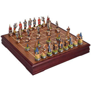御圣 中国象棋+收纳版象棋盘 TX-73760 褐色