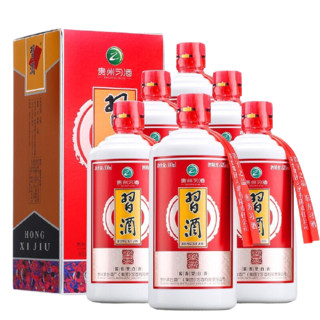 XIJIU 习酒 红习酒 53%vol 酱香型白酒 500ml*6瓶 整箱装