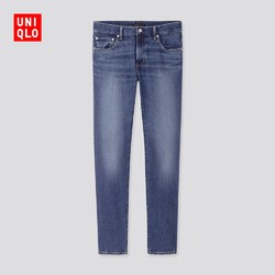 优衣库 男装 修身牛仔裤(水洗产品) 428684 UNIQLO