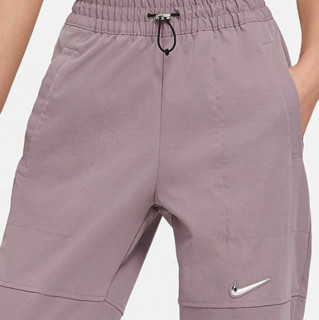NIKE 耐克 Sportswear Swoosh 女子运动长裤 CZ8910-531 烟雾紫 XS