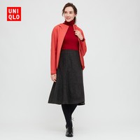 UNIQLO 优衣库 429214 女款羊毛混纺喇叭裙