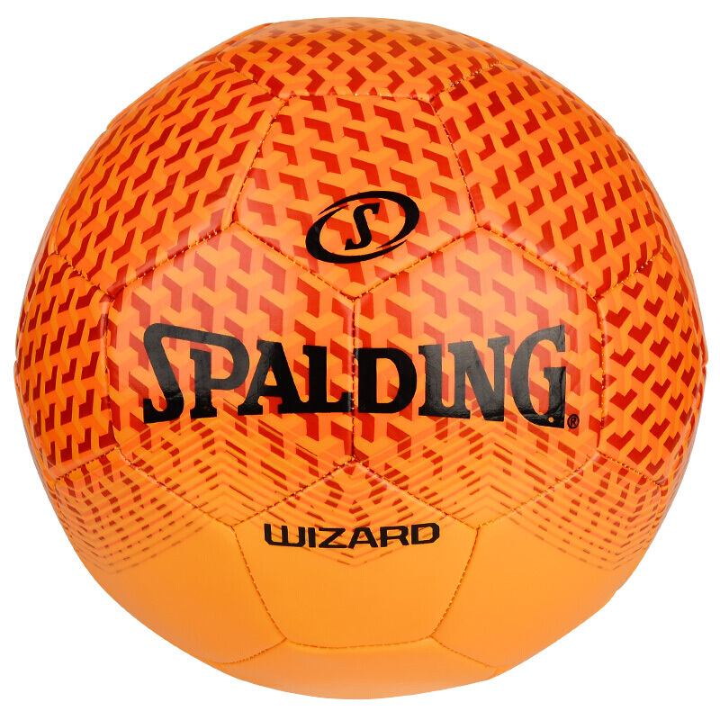 SPALDING 斯伯丁 WIZARD(奇才)系列 64-924Y PU足球 红橙 5号/标准