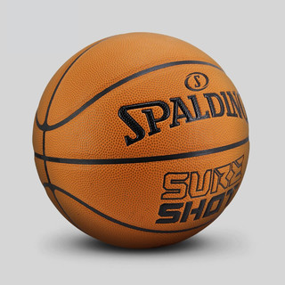 SPALDING 斯伯丁 SureShot神射手 PU篮球 76-805Y 橘色 7号/标准