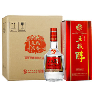 WULIANGYE 五粮液 五粮醇 禧庆装 50%vol 浓香型白酒 500ml*6瓶 整箱装