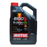 MOTUL 摩特 全合成机油 8100 X-CLEAN EFE 5W-30 5L