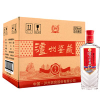 泸州老窖 泸州鉴藏 6A 52%vol 浓香型白酒 475ml*6瓶 整箱装