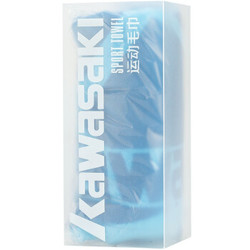 川崎Kawasaki健身跑步羽毛球运动毛巾全棉吸汗舒适 40cmX80cmKTW-960 *5件
