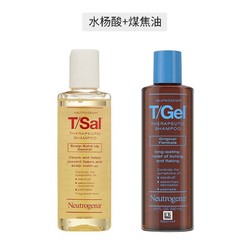 Neutrogena 露得清 水杨酸/去屑去痒配方洗发液 133ml*2