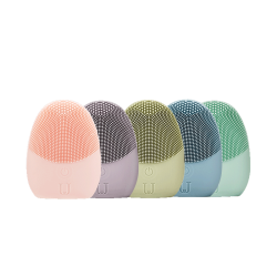 miniso名创优品电动硅胶毛孔清洁洗脸仪洁面仪刷多个颜色混色发