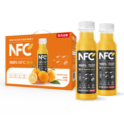 NONGFU SPRING 农夫山泉 NFC果汁饮料  橙汁 300ml*10瓶   *2件