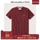 Abercrombie & Fitch男装 红色杂色标识款圆领短袖T恤 271809 AF *8件