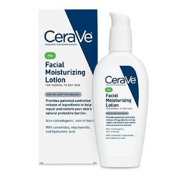 CeraVe Moisturizing Facial 夜间美白保湿修复乳液 89ml *3件