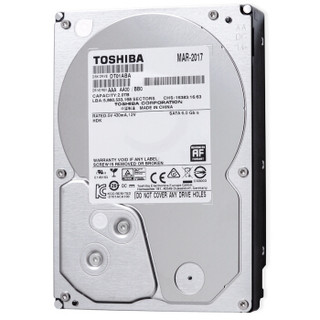 TOSHIBA 东芝 监控级硬盘 2TB 32MB 5700rpm DT01ABA200V