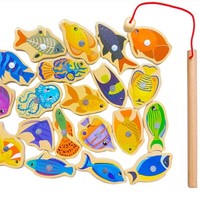 DALA 达拉 儿童钓鱼玩具 20鱼+1杆 袋装