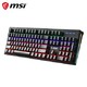MSI 微星 GK50Z 机械键盘 高特轴 红轴/青轴