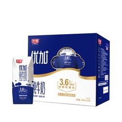 right 光明 优加纯牛奶 200mL*12盒 *6件