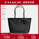 COACH/蔻驰官方 奥莱款女士pvc皮质单肩手提托特包58846