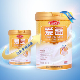三元（SAN YUAN）奶粉爱益儿童配方（调制乳粉）36-72月龄 800g/罐 *3件