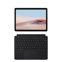 Microsoft 微软 Surface Go 2 10.5英寸 Windows 10 二合一平板电脑+黑色键盘(1920*1280dpi、奔腾金牌4425Y、8GB、128GB、WiFi版、亮铂金、STV-00008)