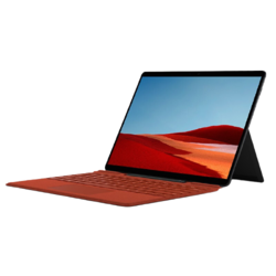 微软Surface Pro 7 典雅黑主机 波比红键盘  二合一平板 轻薄本  12.3英寸触屏 i7 16G 512G WiFi版