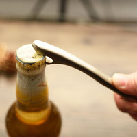 senseyo 啤酒开瓶器 酒瓶起子创意锌合金启瓶器酒启子加厚开瓶盖 啤酒起子 开酒器