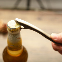senseyo 啤酒开瓶器 酒瓶起子创意锌合金启瓶器酒启子加厚开瓶盖 啤酒起子 开酒器