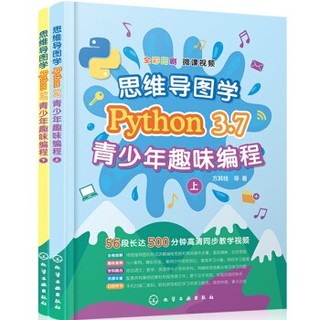 《思维导图学 Python 3.7 青少年趣味编程》（套装2册）