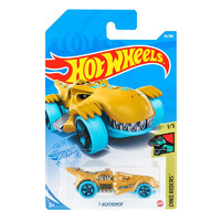 Hot Wheels 风火轮 火辣小跑车系列 24号霸王龙 车类模型 （黄色蓝色、柯尼塞格迈凯伦兰博基尼马自达合金车模、24号霸王龙)