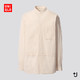  UNIQLO 优衣库 +J SUPIMA COTTON 436114 立领衬衫　