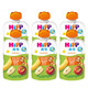 喜宝（HiPP）婴幼儿袋装辅食宝宝零食 蔬果泥（6-36月龄适用）欧洲原装进口 苹果香蕉泥*6 *3件