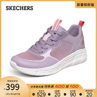 Skechers斯凯奇2021春季新款休闲鞋女鞋时尚简约活力运动鞋低帮鞋